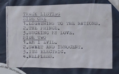 Diamond Head (2) : Lightning To The Nations (LP, Album, Ltd)