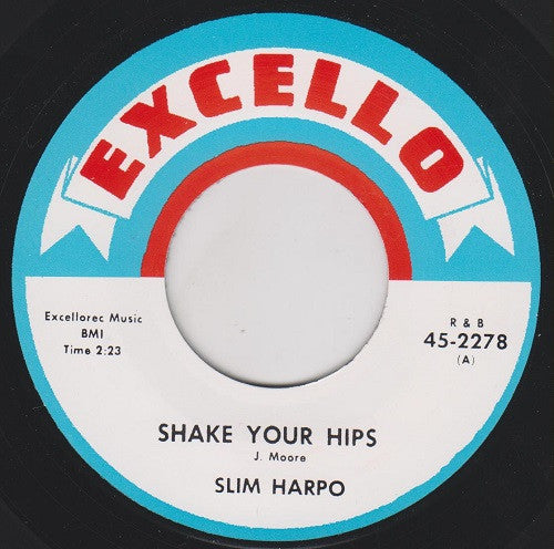 Slim Harpo : Shake Your Hips / Midnight Blues (7", RE)