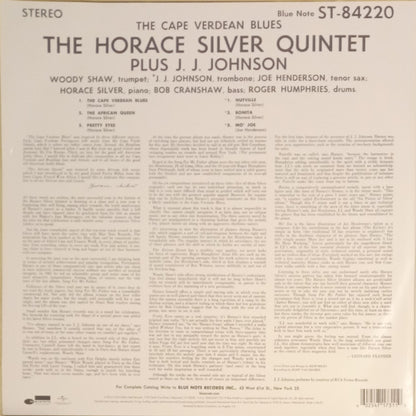 The Horace Silver Quintet : The Cape Verdean Blues (LP, Album, RE)