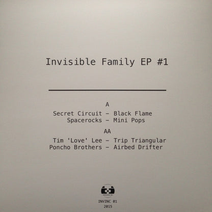 Various : Invisible Family EP #1 (12", Comp)