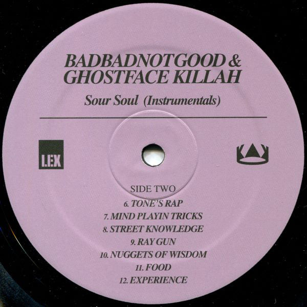 BadBadNotGood & Ghostface Killah : Sour Soul (Instrumentals) (LP, Album, Ltd)
