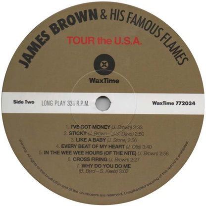 James Brown & The Famous Flames : Tour The U.S.A. (LP, Ltd, RE, 180)