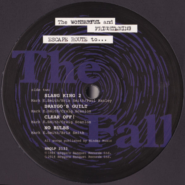 The Fall : The Wonderful And Frightening Escape Route To... (LP, Comp)