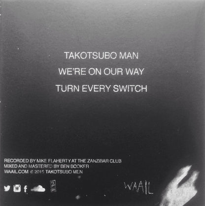 Takotsubo Men : Takotsubo Men (7", S/Sided, Single, Ltd)