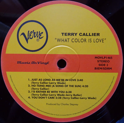 Terry Callier : What Color Is Love (LP, Album, RE, RM, 180)