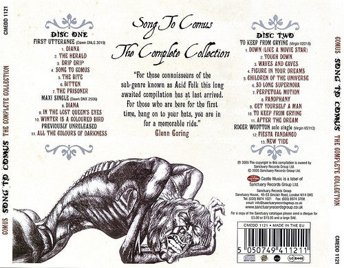 Comus : Song To Comus (The Complete Collection) (2xCD, Comp)