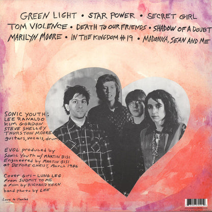 Sonic Youth : EVOL (LP, Album, RE, RM, RP)