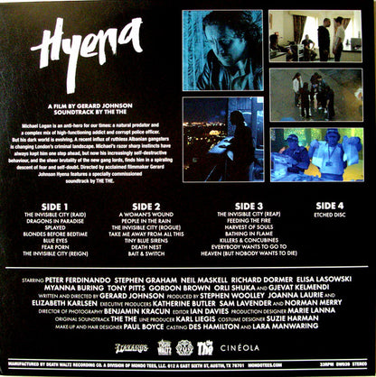 The The : Hyena (A Soundtrack By The The) (LP, Blu + LP, S/Sided, Etch, Blu)