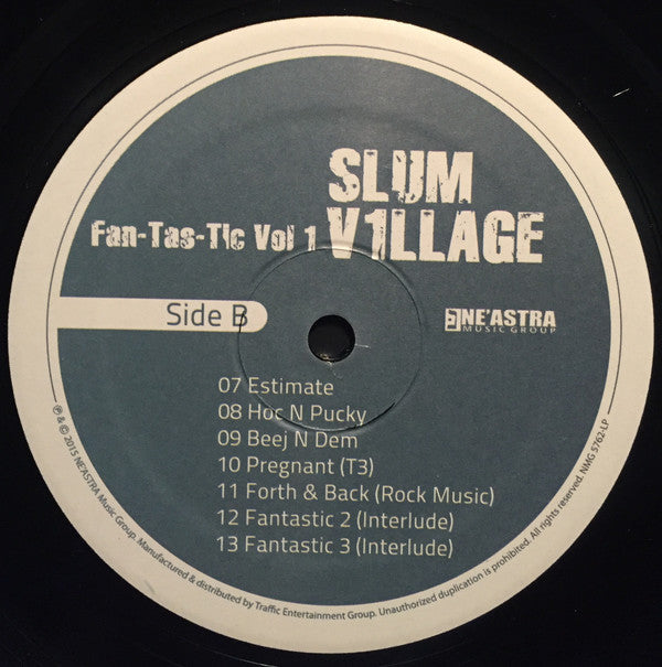 Slum Village Fan Tas Tic Vol. 1 2xLP Album RE M M