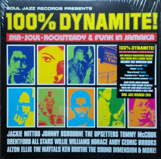 Various : 100% Dynamite! (2xLP, Comp, RM)