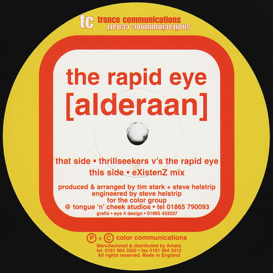 The Rapid Eye* : Alderaan (12")