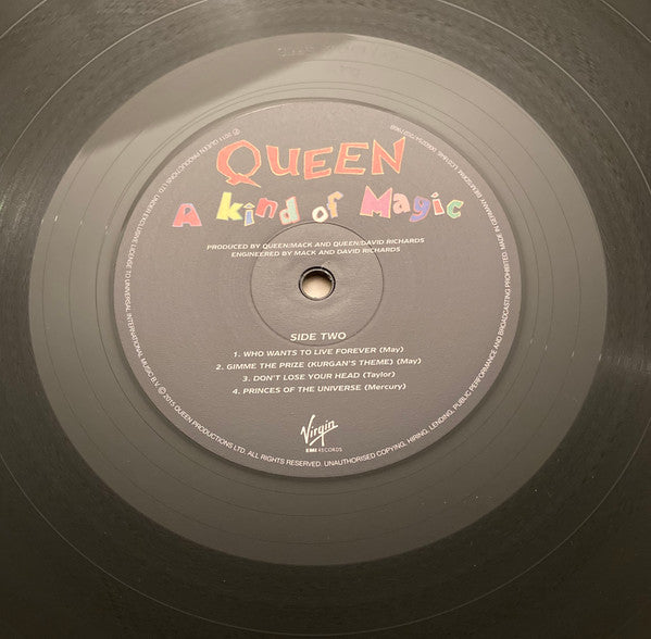 Queen : A Kind Of Magic (LP, Album, RE, RM, 180)