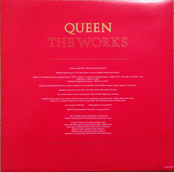 Queen : The Works (LP, Album, RE, RM, 180)