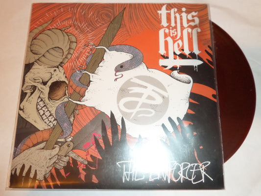 This Is Hell : The Enforcer (7", EP, Red)