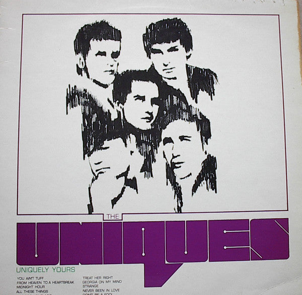 The Uniques (2) : Uniquely Yours (LP, Album, Mono)