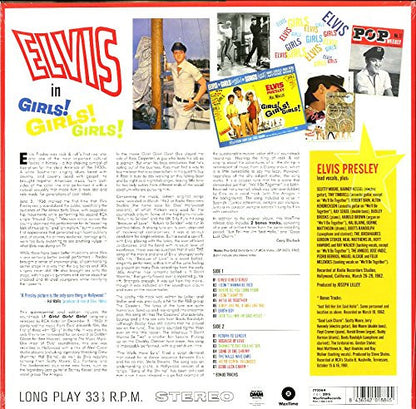Elvis Presley : Girls! Girls! Girls! (LP, Album, RE, 180)