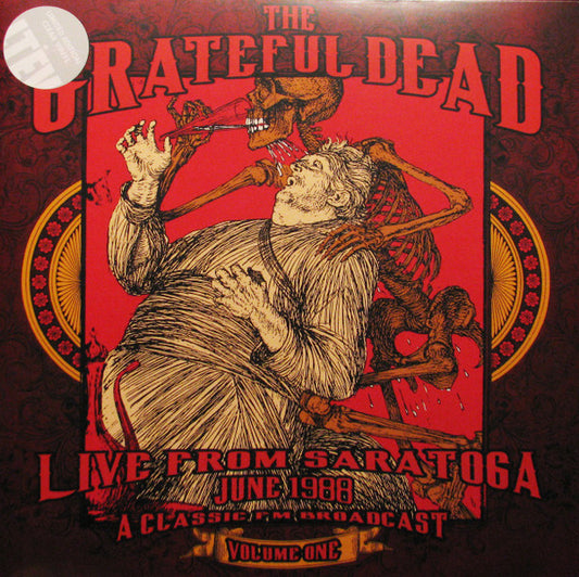 The Grateful Dead : Live From Saratoga June 1988: A Classic FM Broadcast - Volume One (2xLP, Ltd, Unofficial, Cle)
