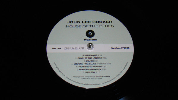 John Lee Hooker : House Of The Blues (LP, Album, Ltd, RE, RM, 180)