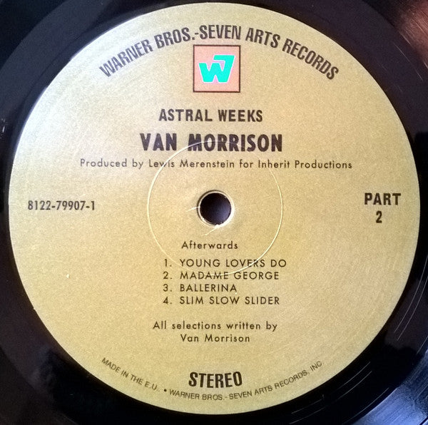 Van Morrison : Astral Weeks (LP, Album, RE, RP, 180)