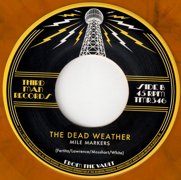 The Dead Weather : Impossible Winner (7", Single, Ltd, MP, Yel)