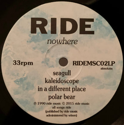 Ride : Nowhere (LP, Album, RE)