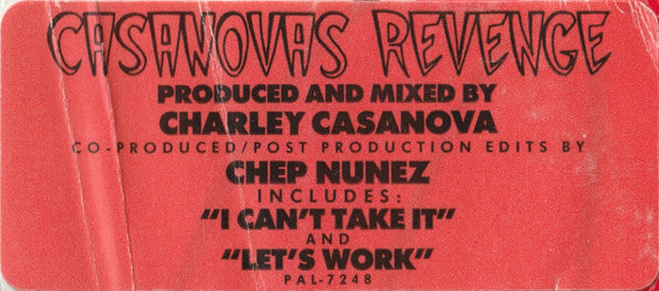 Casanovas Revenge* : Let's Work (12")