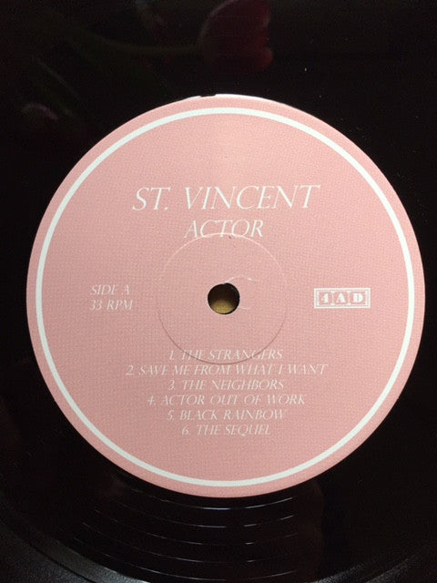 St. Vincent : Actor (LP, Album, RE)