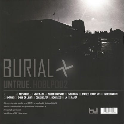 Burial : Untrue (2x12", Album, RE, 180)