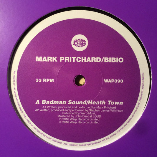 Mark Pritchard / Bibio / Clark* : A Badman Sound / Heath Town / Inf Inf Inf Inf (12", Ltd)