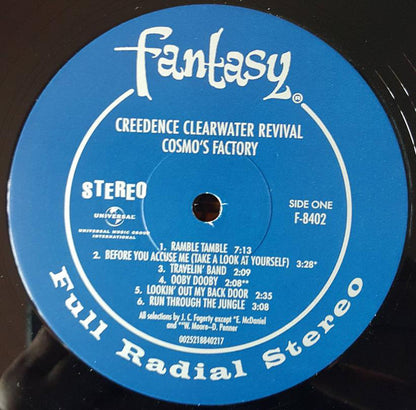 Creedence Clearwater Revival : Cosmo's Factory (LP, Album, RE)