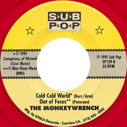 The Monkeywrench : Bottle Up And Go (7", Single, Red)