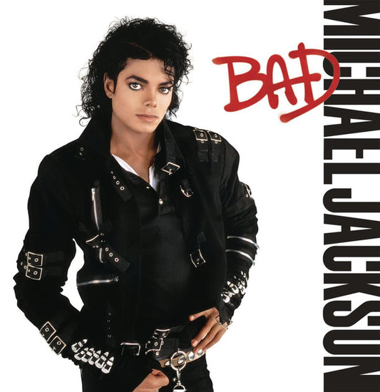 Michael Jackson : Bad (LP, Album, RE, RP, 180)
