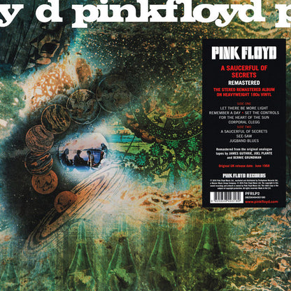 Pink Floyd : A Saucerful Of Secrets (LP, Album, RE, RM, 180)