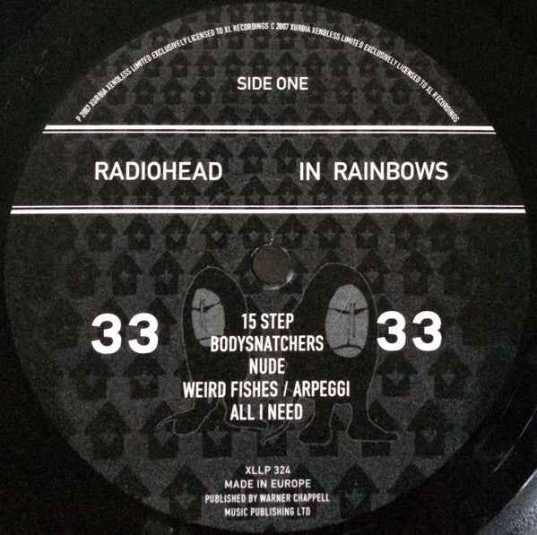 Radiohead : In Rainbows (LP, Album, RE, 180)