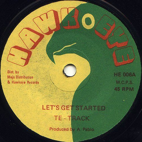 Te-Track* : Let's Get Started (7")