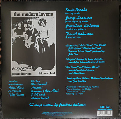 The Modern Lovers : The Modern Lovers  (LP, Album, RE, 180)