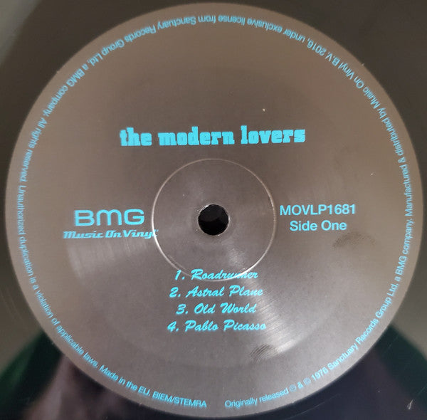 The Modern Lovers : The Modern Lovers  (LP, Album, RE, 180)