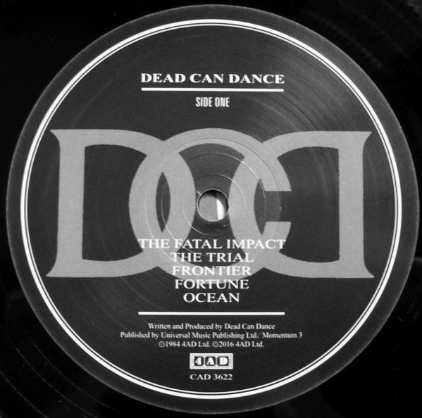 Dead Can Dance : Dead Can Dance (LP, Album, RE)