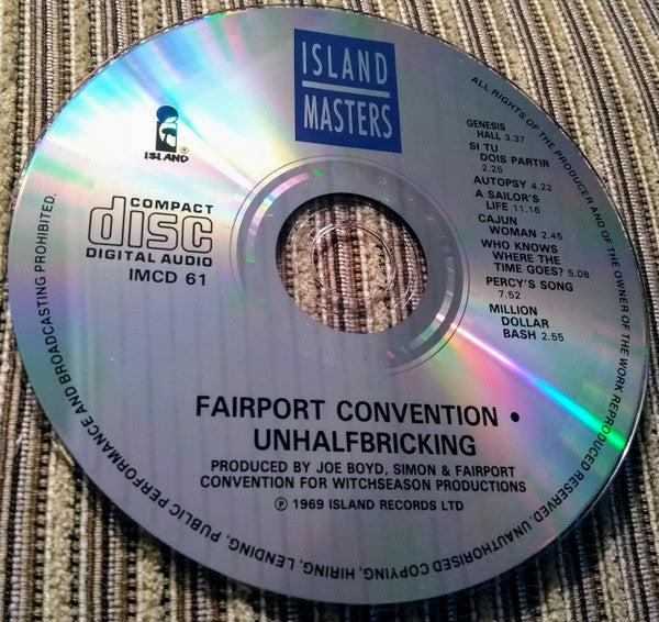 Fairport Convention : Unhalfbricking (CD, Album, RE)