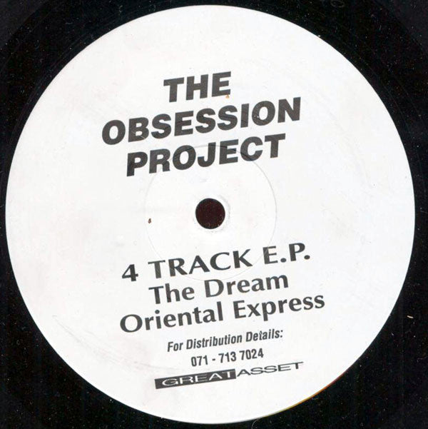 The Obsession Project* : 4 Track E.P. (12", EP)