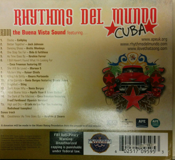 Rhythms Del Mundo : Cuba (CD, Comp, dig)