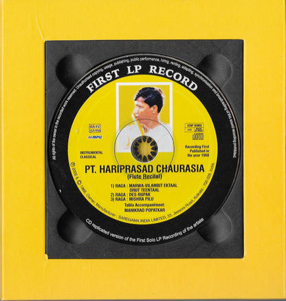 Pt. Hariprasad Chaurasia* : First LP Record Of Pt. Hariprasad Chaurasia (CD, RE)