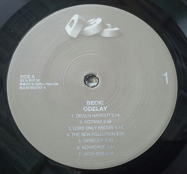 Beck!* : Odelay (LP, Album, RE, RM, 180)