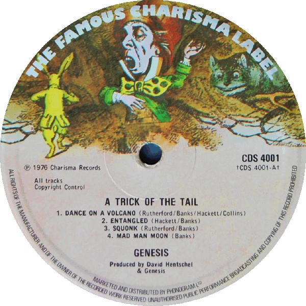 Genesis : A Trick Of The Tail (LP, Album, Gat)