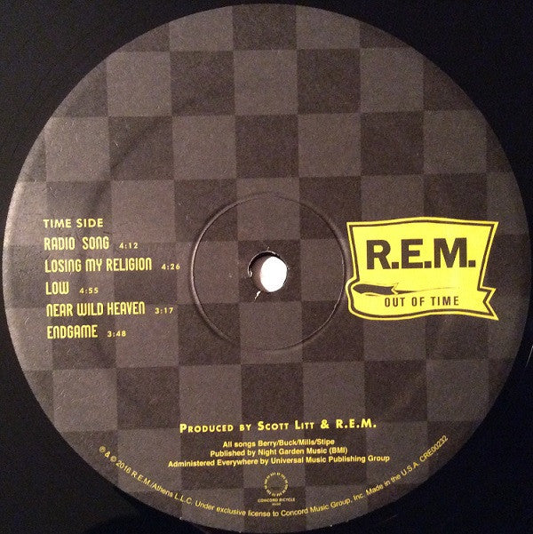 R.E.M. : Out Of Time (3xLP, Album, RE, RM, 180)