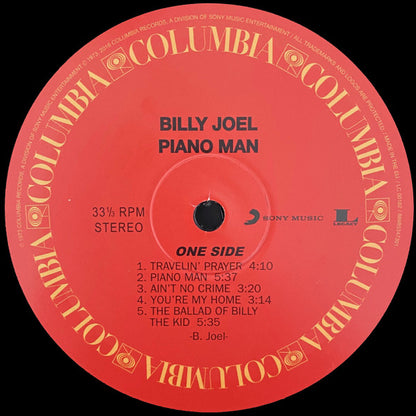 Billy Joel : Piano Man (LP, Album, RE, RM)