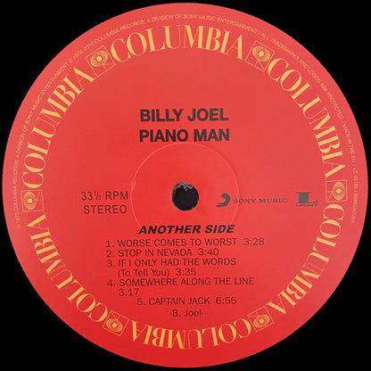 Billy Joel : Piano Man (LP, Album, RE, RM)