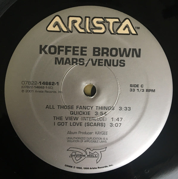 Koffee Brown : Mars / Venus (2xLP, Album)