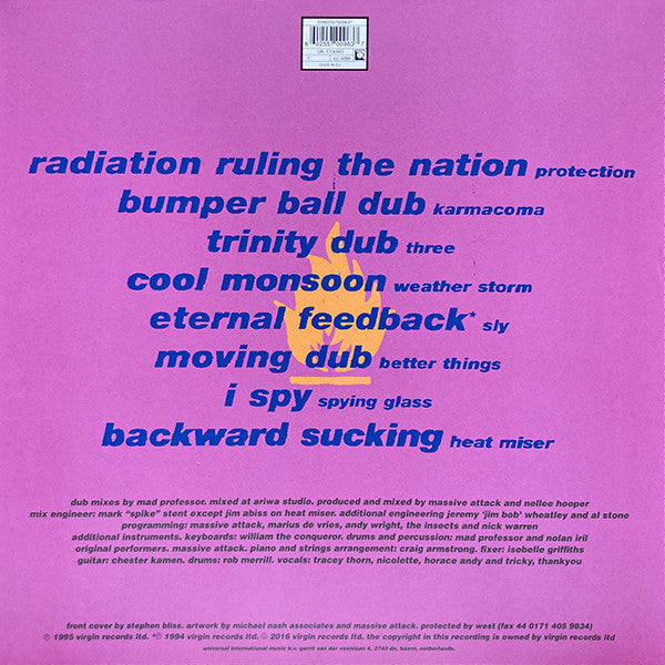 Massive Attack V Mad Professor : No Protection (LP, Album, RE, 180)