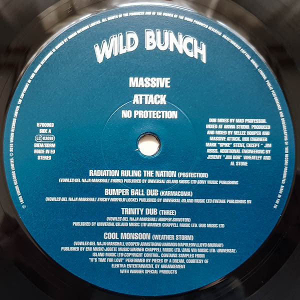 Massive Attack V Mad Professor : No Protection (LP, Album, RE, 180)